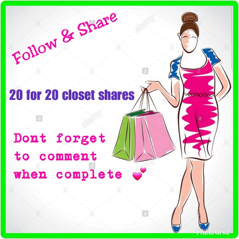 "You share 20... I share 20"